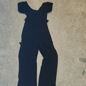 Altar'd State Black Jumpsuit Chic and Versatile